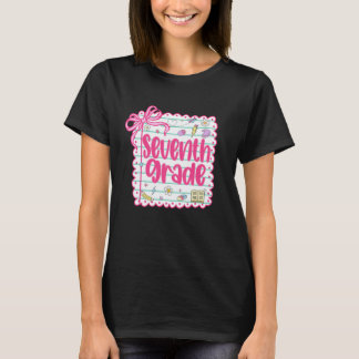 Camiseta Equipo de 7º Grado Primer Día de Escuela Séptimo G