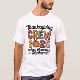 Camiseta Equipo de Acción de Gracias 2025 – Calabaza de Oto