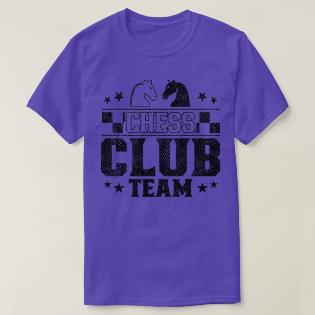 Camiseta Equipo de ajedrez 7 (Diseño del anverso)