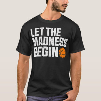 Camiseta Equipo de Amantes de Baloncesto Vintage Mad March 