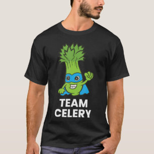 Camiseta Equipo de Amantes de la Verdura Apio