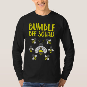 Camiseta Equipo de amigos Bumble Bee Squad Funny Bumblebee
