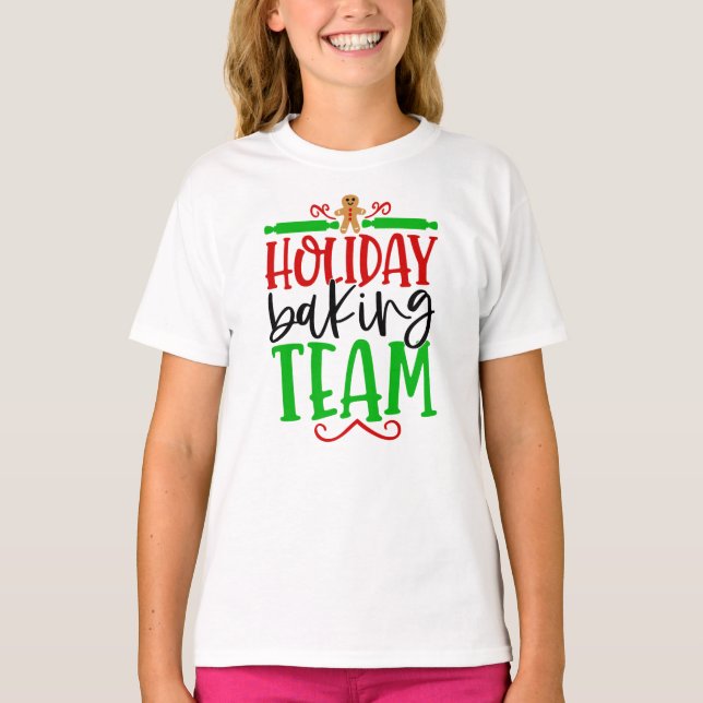 Camiseta Equipo de análisis de vacaciones (Anverso)