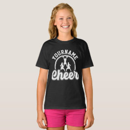 Camiseta Equipo de animadoras de la universidad con nombre