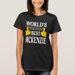 Camiseta Equipo de apellido McKenzie Apellidos del Mundo