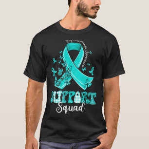 Camiseta Equipo de Apoyo Cinta de Turquesa Mariposa Disauto