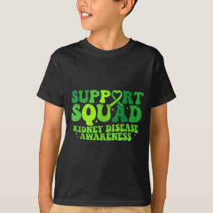 Camiseta Equipo de Apoyo Cinta Verde EDP Enfermedad Renal