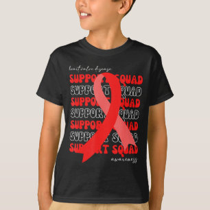 Camiseta Equipo de Apoyo Conciencia de la Enfermedad de la 