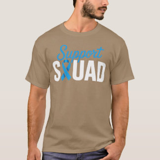 Camiseta Equipo de Apoyo Conciencia sobre la Salud del Homb