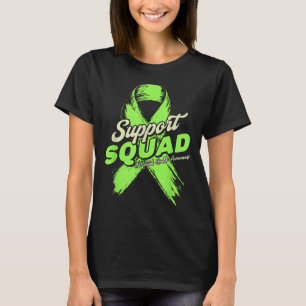 Camiseta Equipo de Apoyo Conciencia sobre Salud Mental Verd