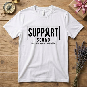 Camiseta Equipo de Apoyo contra el Cáncer de Piel Concienci