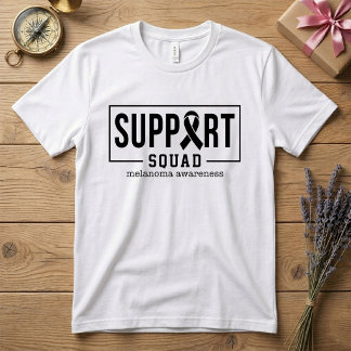 Camiseta Equipo de Apoyo contra el Cáncer de Piel Concienci