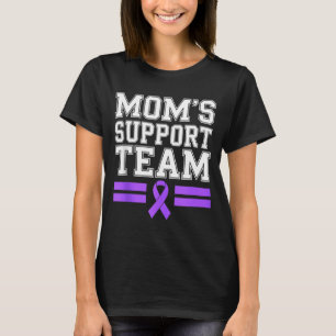 Camiseta equipo de apoyo de mamá familia lupus conciencia s