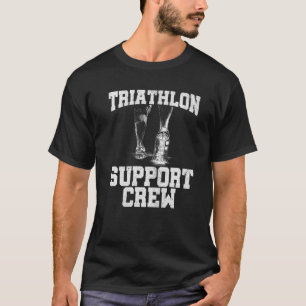 Camiseta Equipo de Apoyo de Triatlón Corriendo Ciclismo Nat