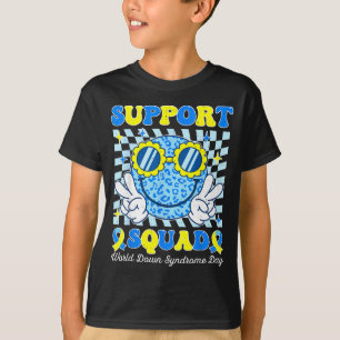 Camiseta Equipo de apoyo mundial conciencia del síndrome de