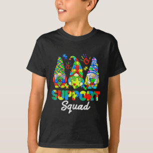 Camiseta Equipo de Apoyo para la Conciencia del Autismo de