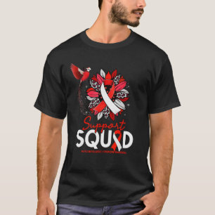 Camiseta Equipo de Apoyo Sunflower Hummingbird Síndrome Mie