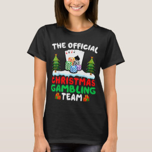 Camiseta Equipo de Apuestas de Navidad - Divertido Jugador