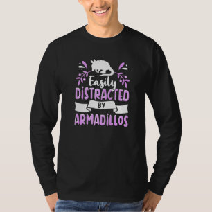 Camiseta Equipo De Armadillo Para Las Mujeres Del Armario C