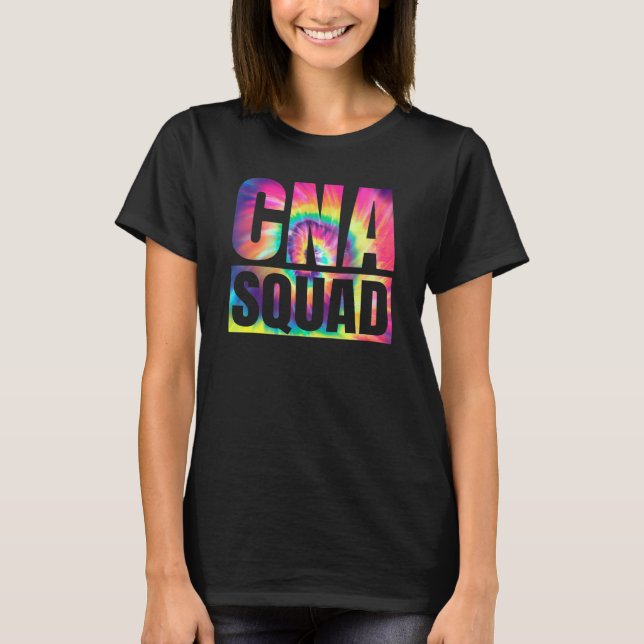 Camiseta Equipo de asistente de enfermería certificado Cna  (Anverso)