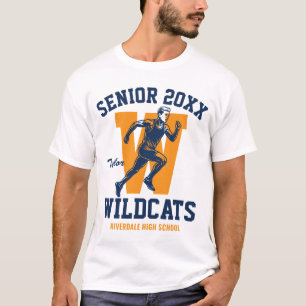 Camiseta Equipo de atletismo de cross country de marathon s
