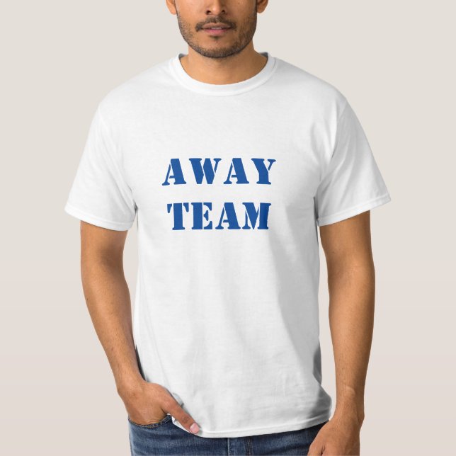 Camiseta Equipo de Away - Azul (Anverso)