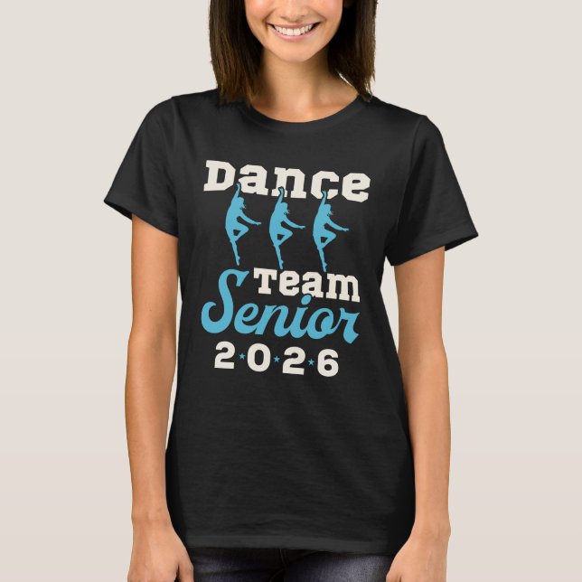 Camiseta Equipo de Baile Clase Mayor de 2026 (Anverso)