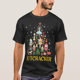 Camiseta Equipo de baile de ballet de cascanueces de Navida