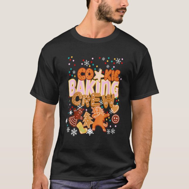 Camiseta Equipo de Baker de Cookie Baking Crew Auténticos N (Anverso)