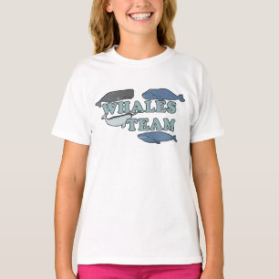 Camiseta Equipo de ballenas Medio Ambiente Ballenas Amante 