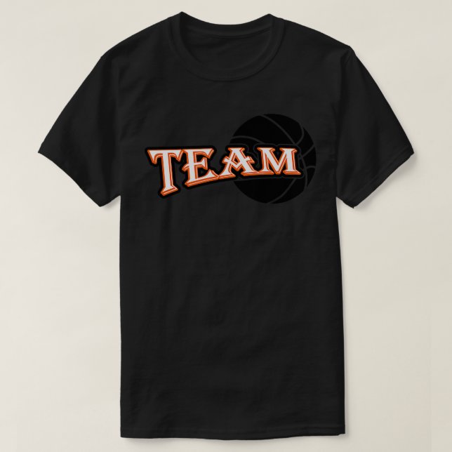 Camiseta equipo de baloncesto (Diseño del anverso)