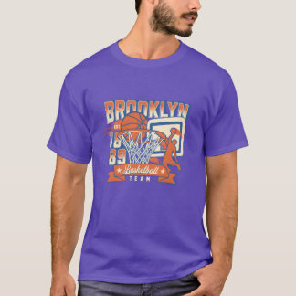 Camiseta Equipo de Baloncesto Atlético Deportivo de Brookly