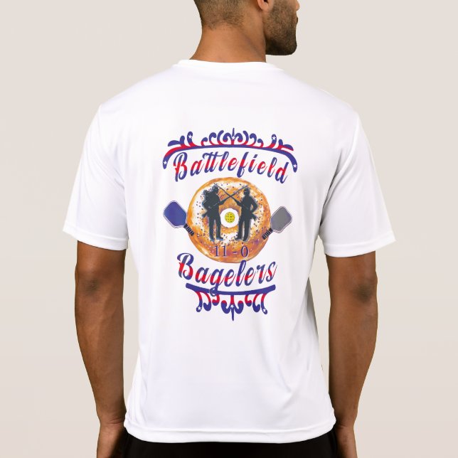 Camiseta Equipo de baloncesto Battlefield Bagelers (Reverso)