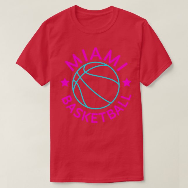 Camiseta Equipo de baloncesto de Miami I (Diseño del anverso)