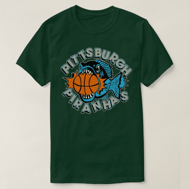 Camiseta Equipo de baloncesto de Pittsburgh Piranhas (Diseño del anverso)