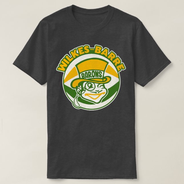 Camiseta Equipo de baloncesto de WilkesBarre Barons (Diseño del anverso)