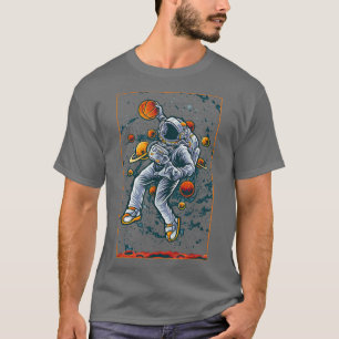 Camiseta Equipo de baloncesto espacial astronauta Sport Bas