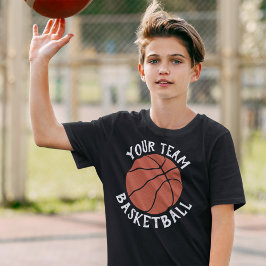 Camiseta Equipo de baloncesto masculino, nombre del jugador