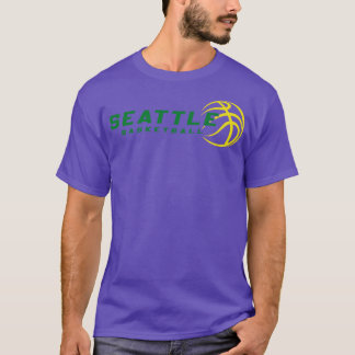 Camiseta Equipo de baloncesto Retro Seattle