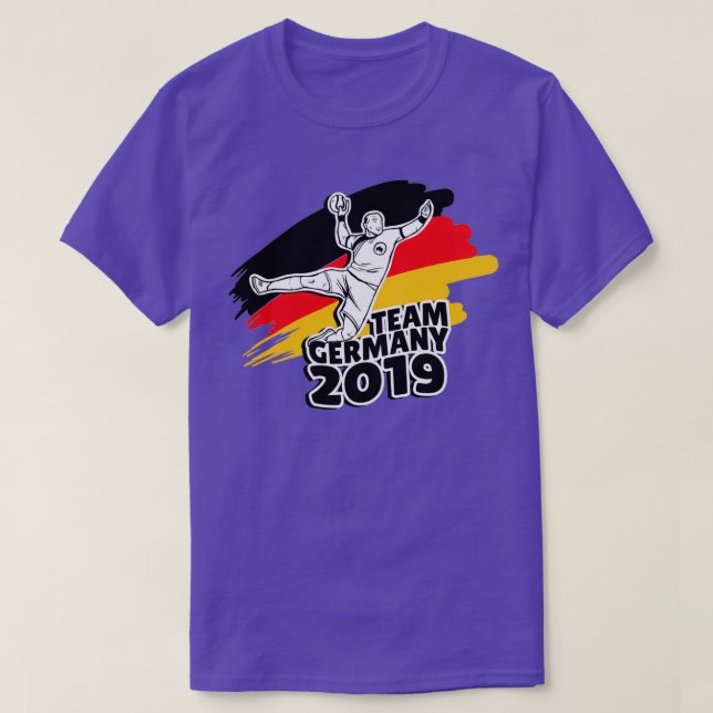 Camiseta Equipo de balonmano Alemania 2019 (Diseño del anverso)