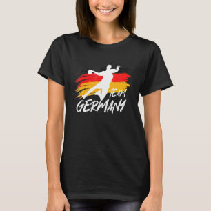 Camiseta Equipo de balonmano Bandera de Alemania