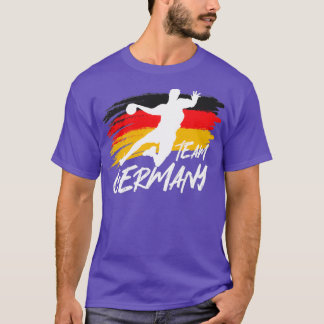 Camiseta Equipo de balonmano Bandera de Alemania