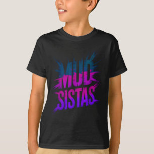 Camiseta Equipo de barro hermanas familia corre hermanas de