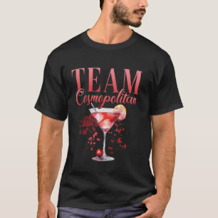 Camiseta Equipo de bartender cóctel de despedida de soltera