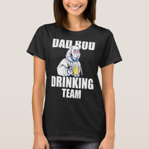 Camiseta Equipo de bebedores de cerveza Dad Bod 4 de julio
