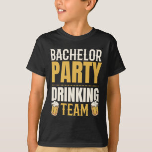 Camiseta Equipo de bebedores soltero fiesta Groomsquad Groo