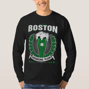 Camiseta Equipo de Bebida de Boston Día de San Patricio