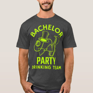 Camiseta Equipo de bebida de despedida de soltero 3