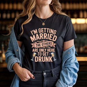 Camiseta Equipo de Bebida de la Despedida de Soltera Diseño