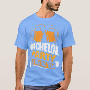Camiseta Equipo de bebida de la fiesta de soltero novia nov